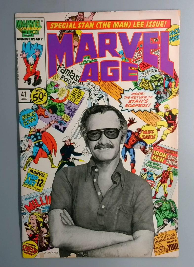 Marvel Age #41 Special Stan Lee Issue! Marvel 1986