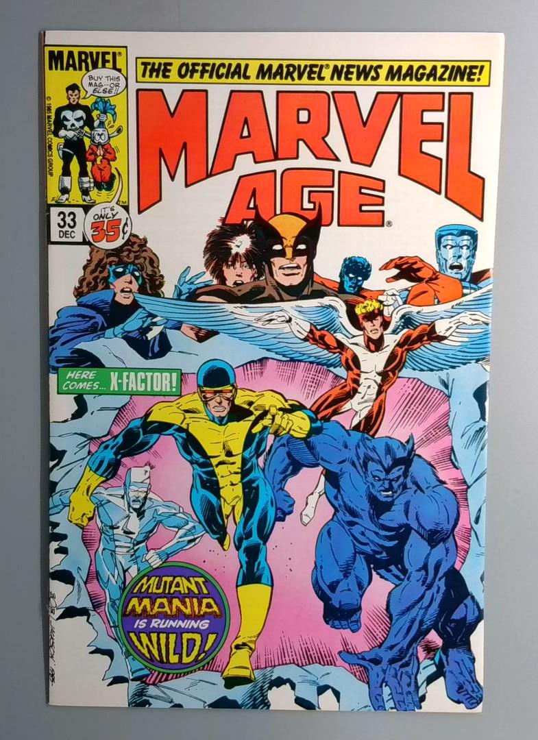 Marvel Age #33 Marvel 1985