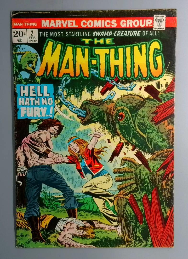 Man-Thing #2 VG- Marvel 1974