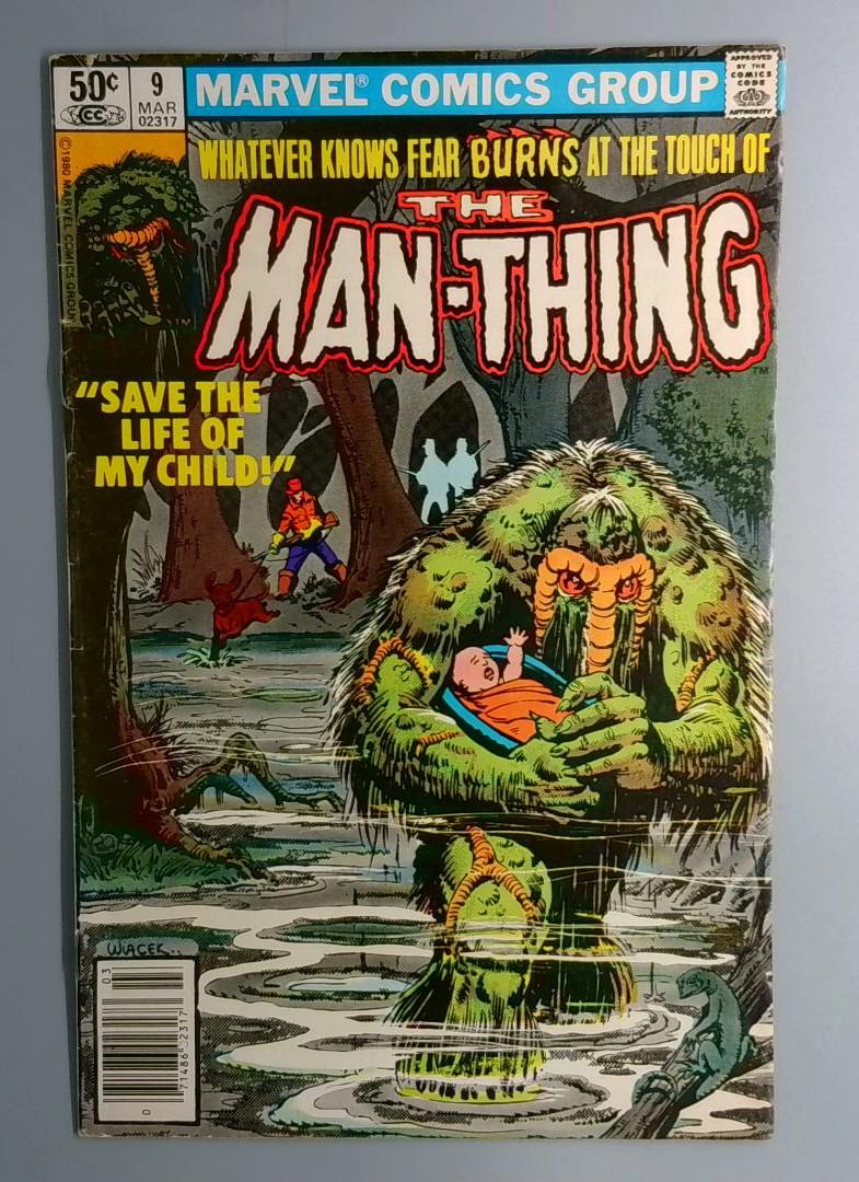 Man-Thing #9 Marvel 1984