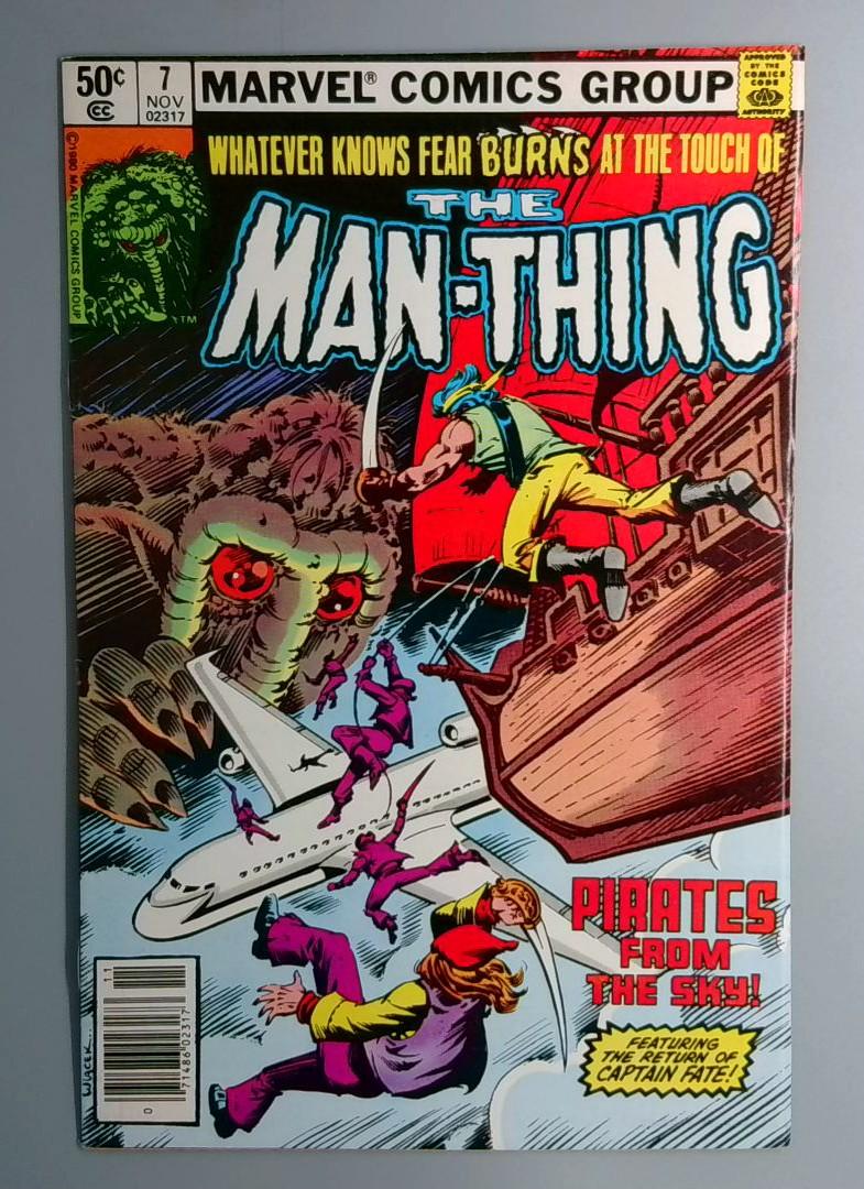 Man-Thing #7 Newsstand Edition Marvel 1980
