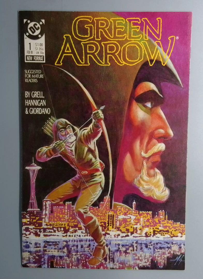 Green Arrow #1 VF+ DC 1988