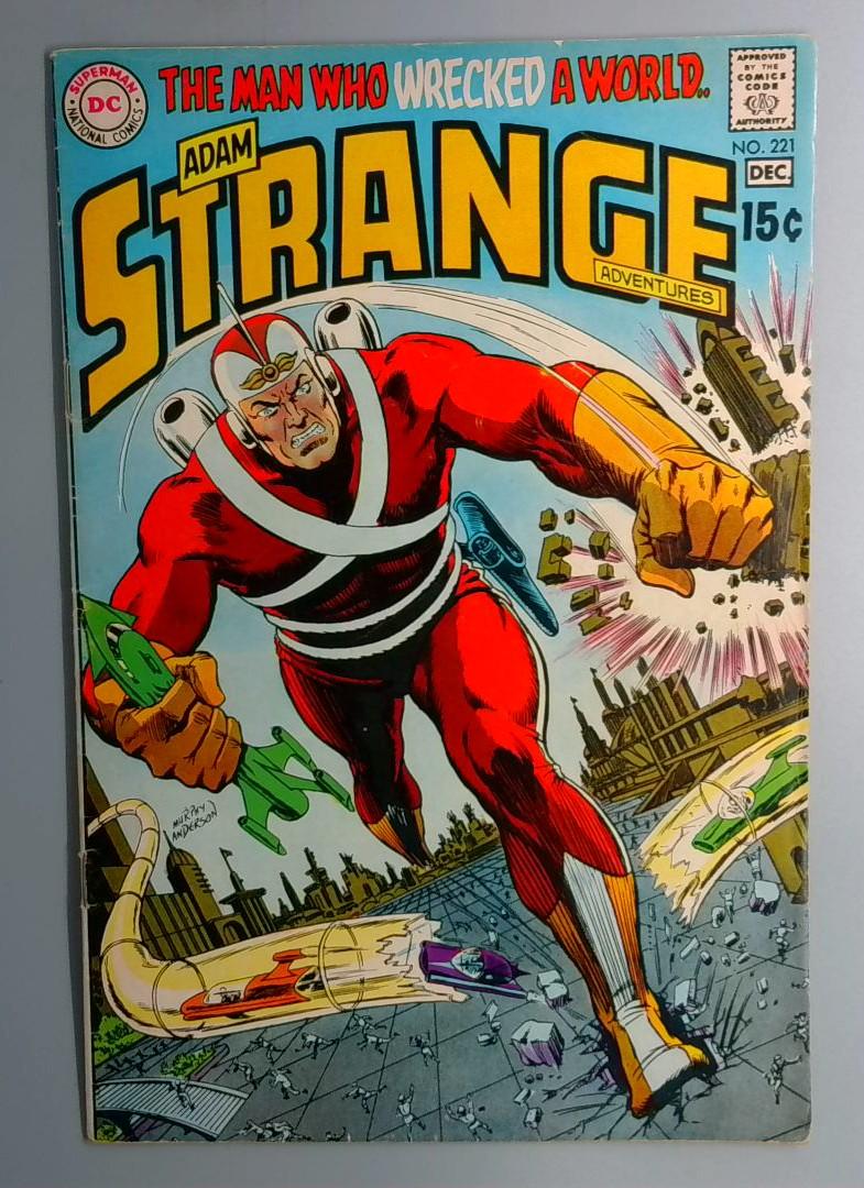 Strange Adventures #221 VG+ DC 1969