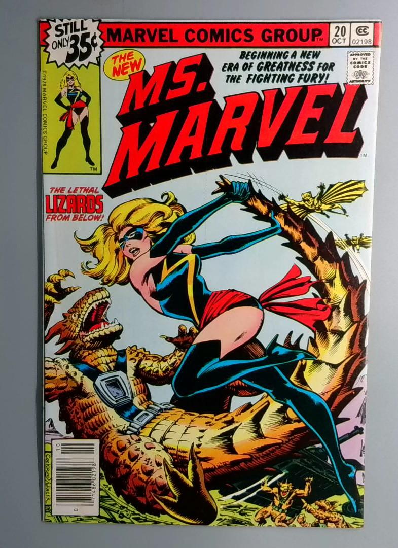 Ms. Marvel #20 VF+ New Costume Marvel 1978