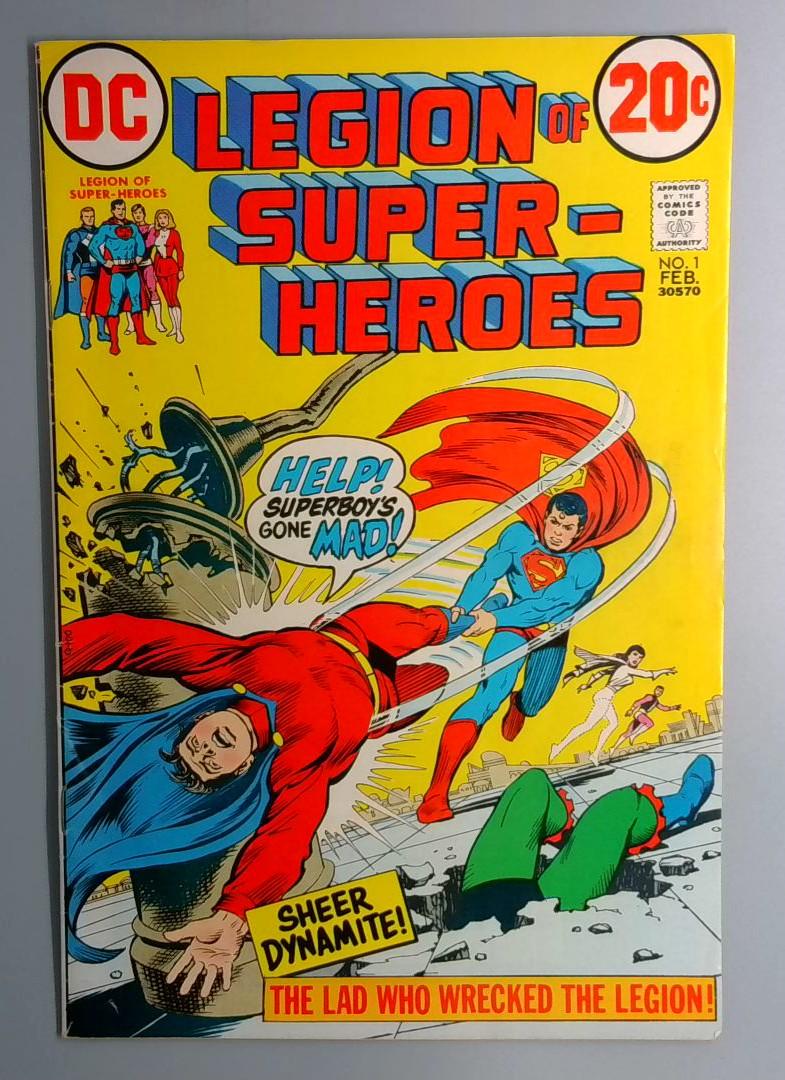 Legion of Super-Heroes #1 FN+ DC 1973