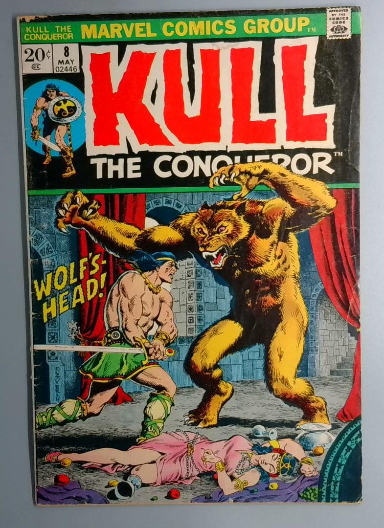 Kull the Conqueror #8 Marvel Comics 1972