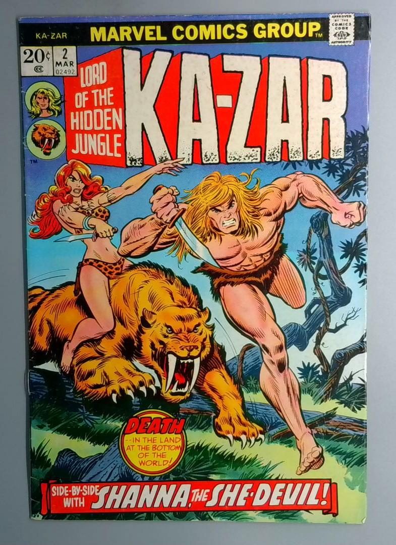 Ka-Zar #2 Marvel Comics 1974