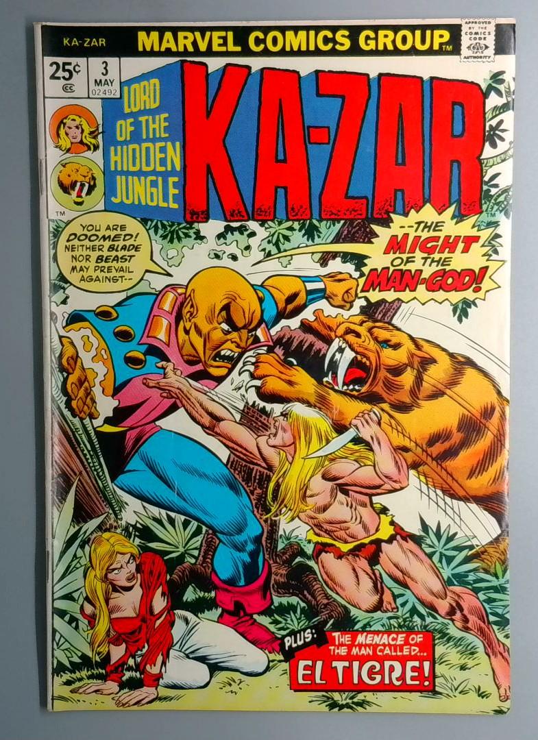 Ka-Zar #3 Marvel Comics 1971