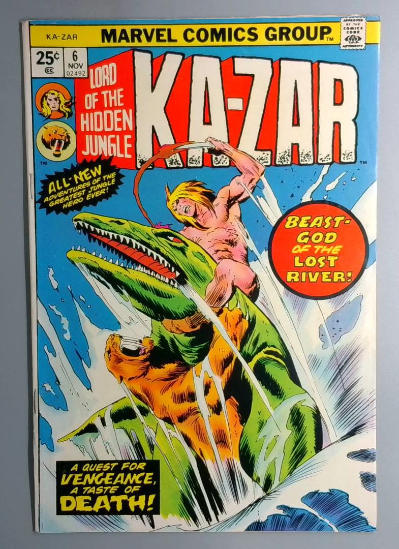 Ka-Zar #6 Marvel Comics 1975