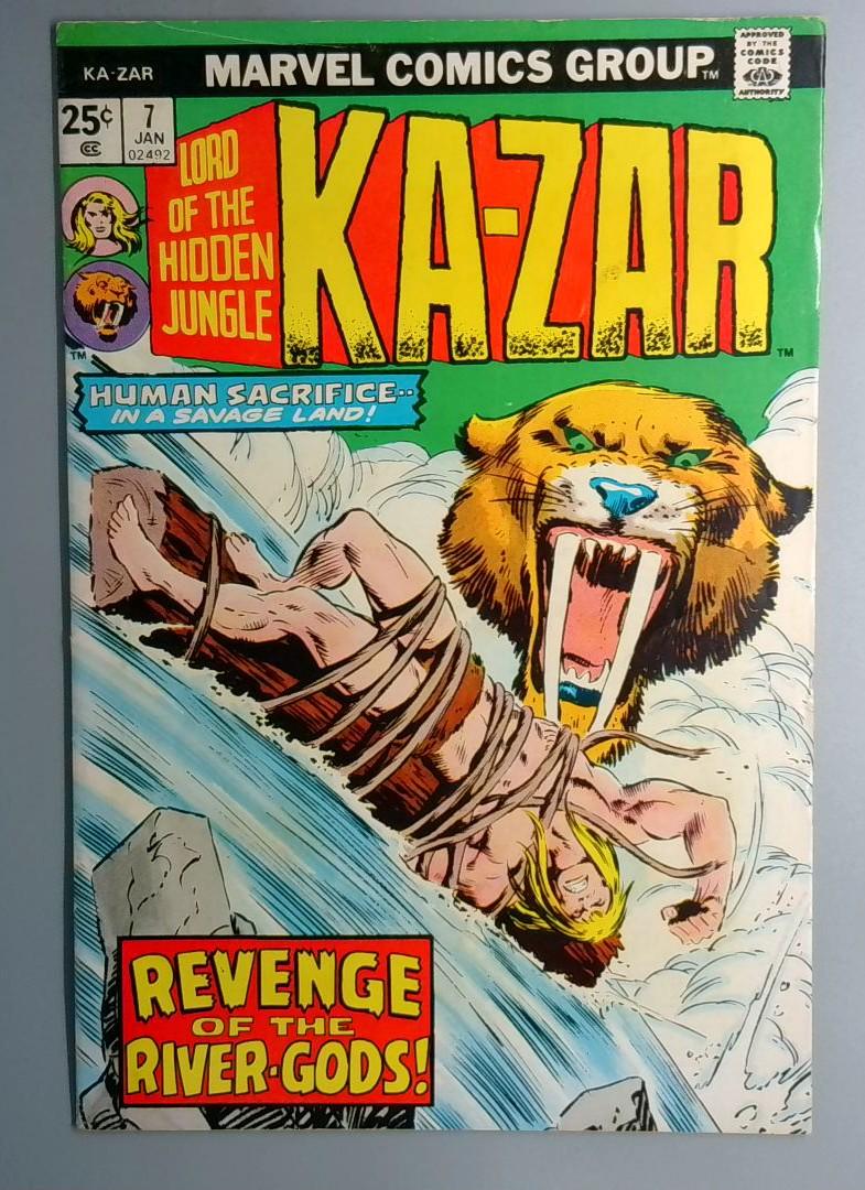Ka-Zar #7 Marvel 1975