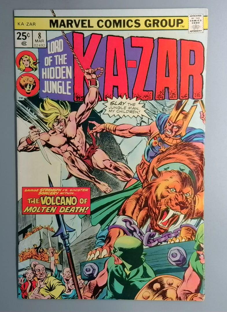 Ka-Zar #8 Marvel 1972