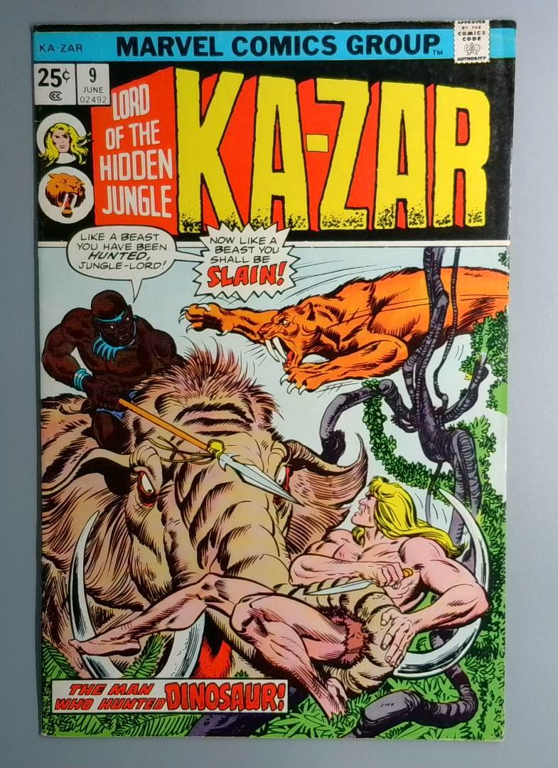 Ka-Zar #9 Marvel 1971