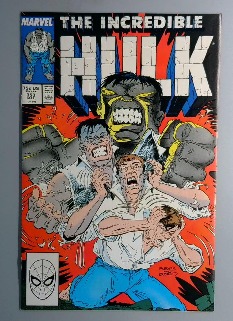 Incredible Hulk #353 VF+ Marvel 1989