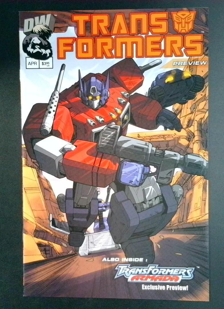 Transformers #1 Preview DW 2002