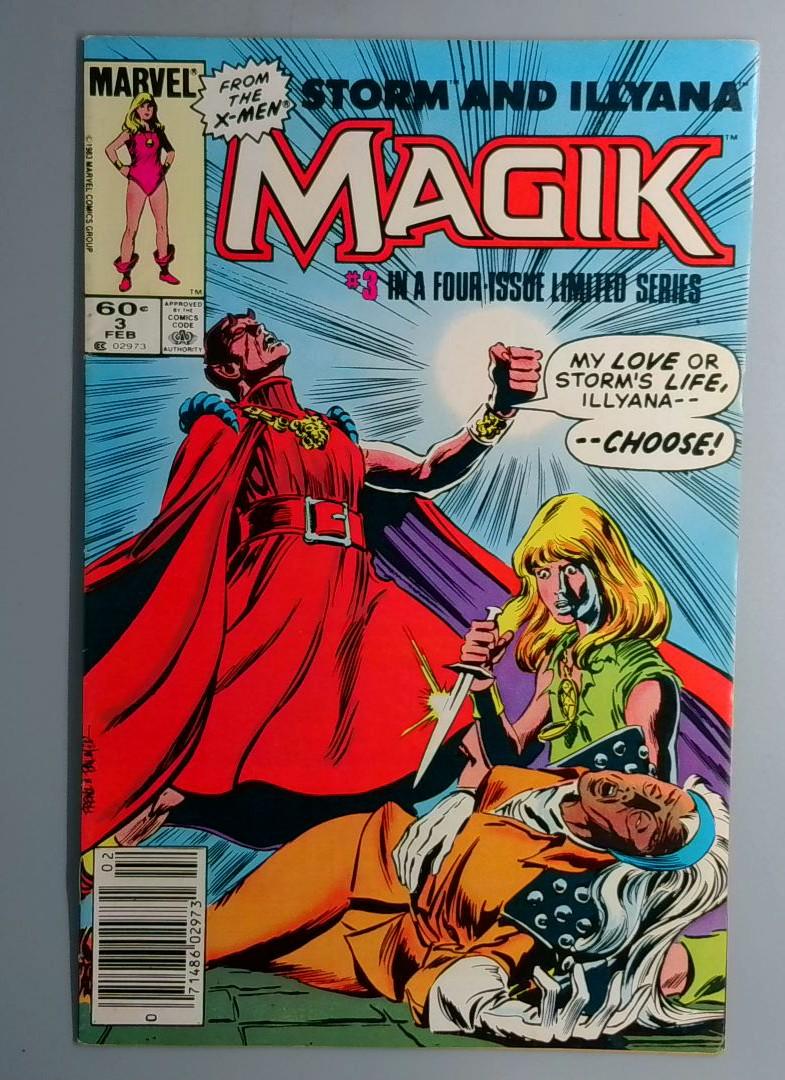 Magik #3 Newsstand Edition Marvel 1984
