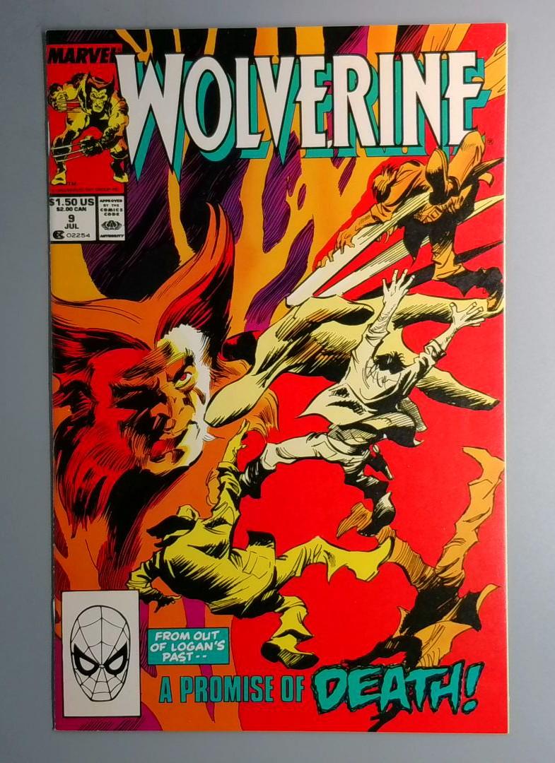 Wolverine #9 NM Marvel 1989