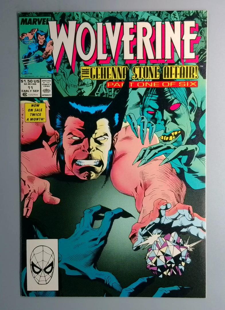 Wolverine #11 VF/NM Marvel 1989
