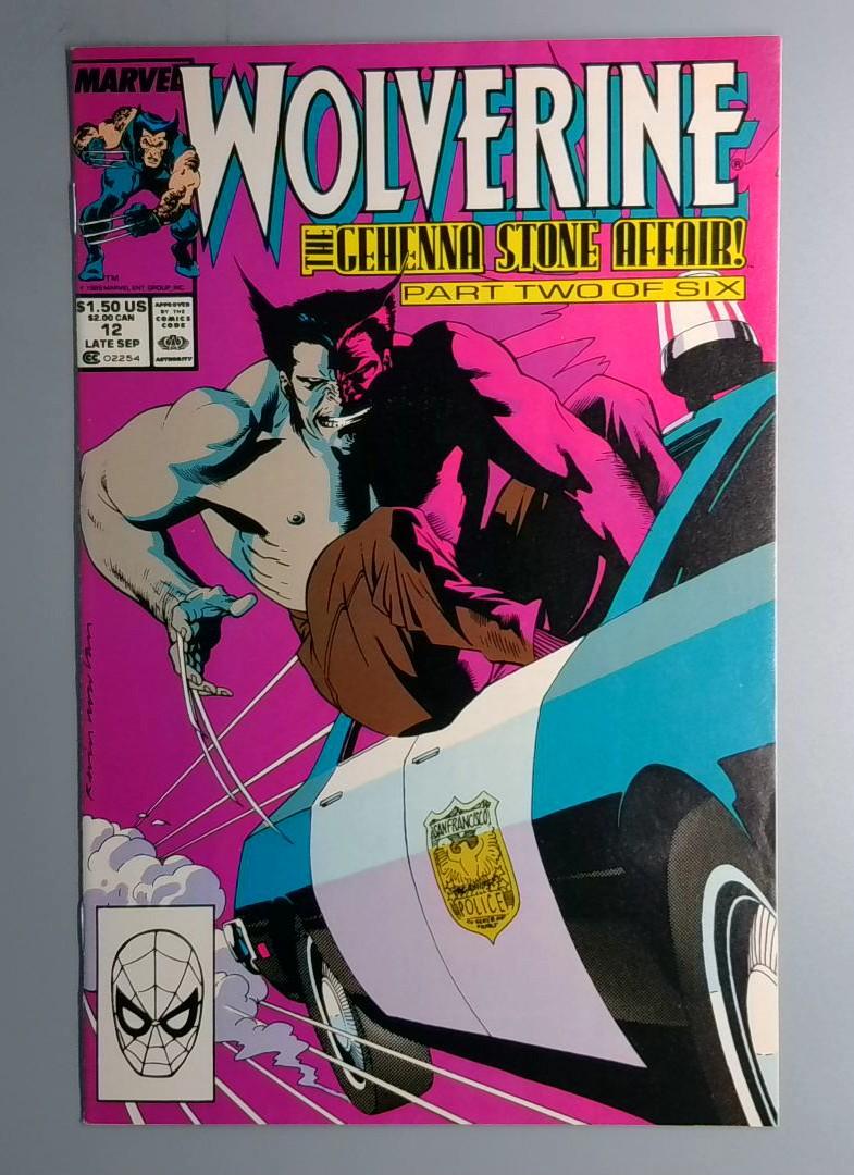 Wolverine #12 NM- Marvel 1989
