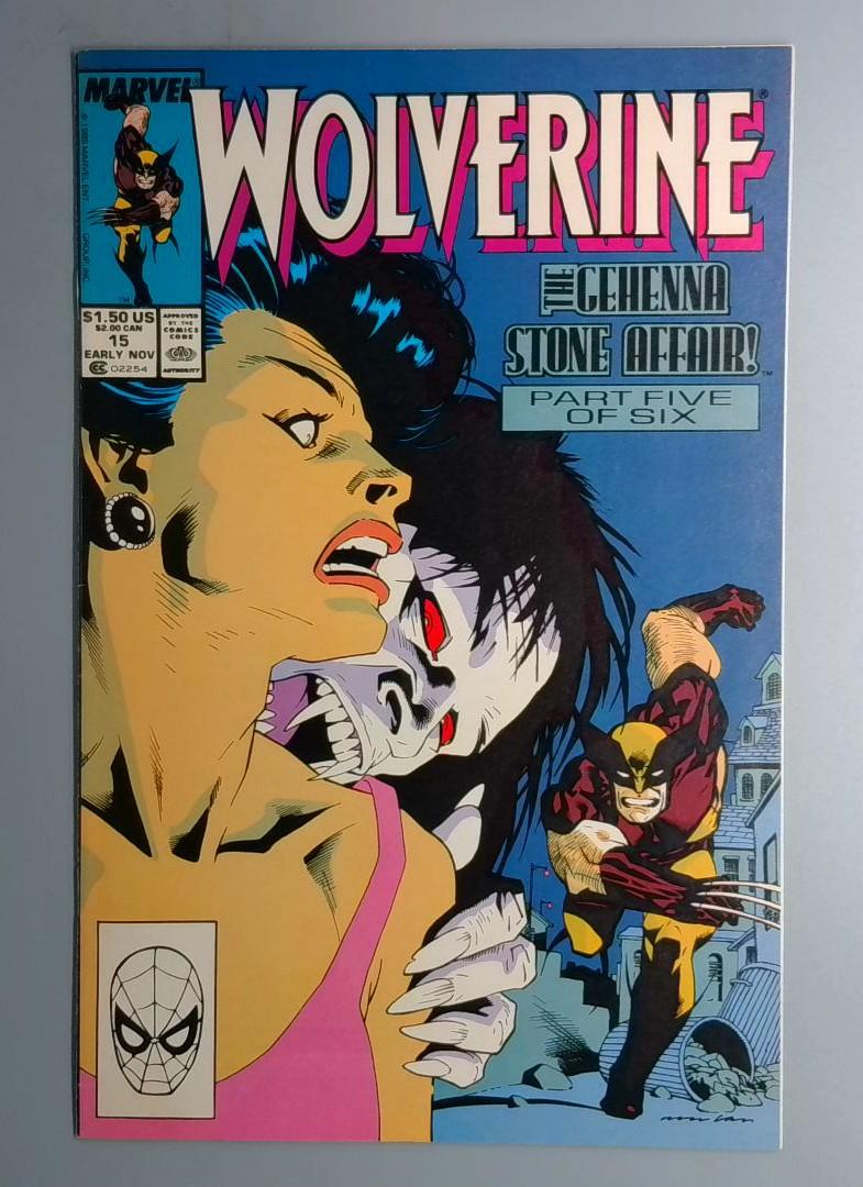 Wolverine #15 VF Morbius Marvel 1989