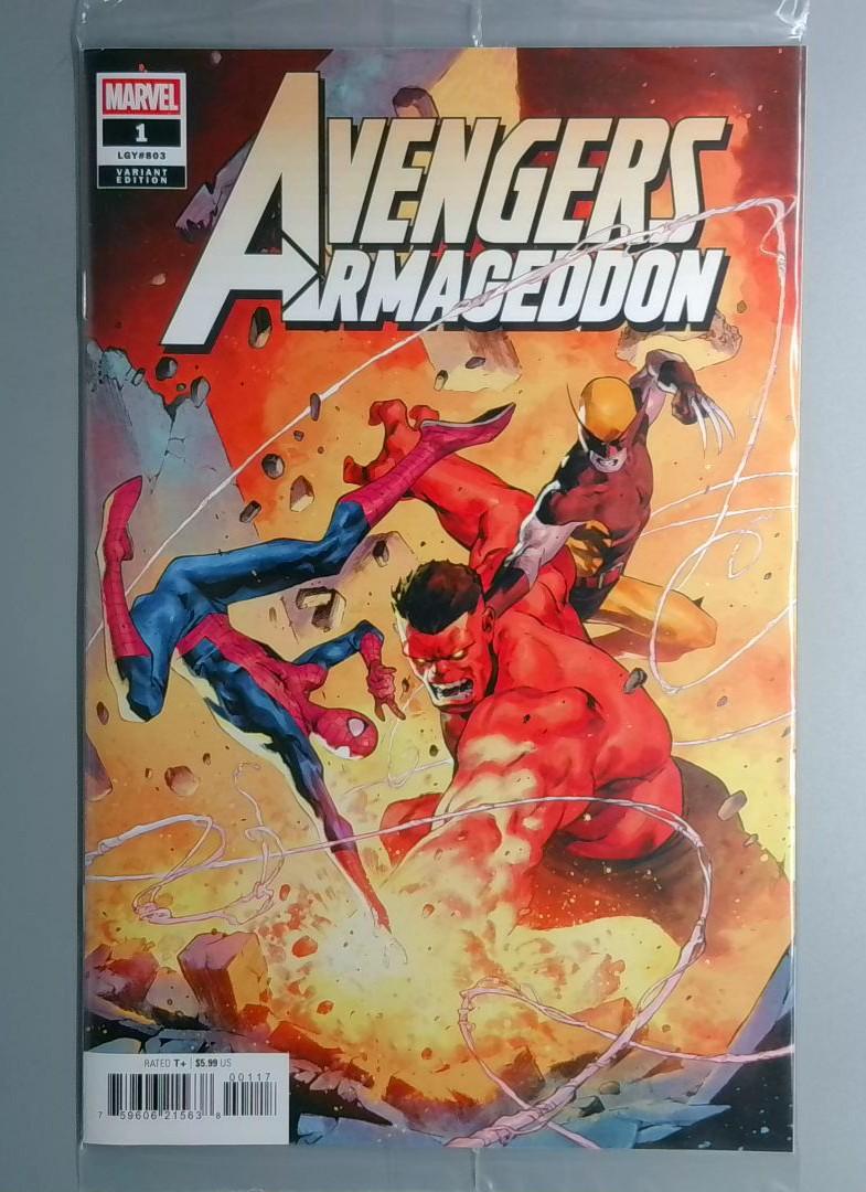 Avengers: Armageddon #1 Jerome Opena 1:25 Ratio Variant Marvel 2026
