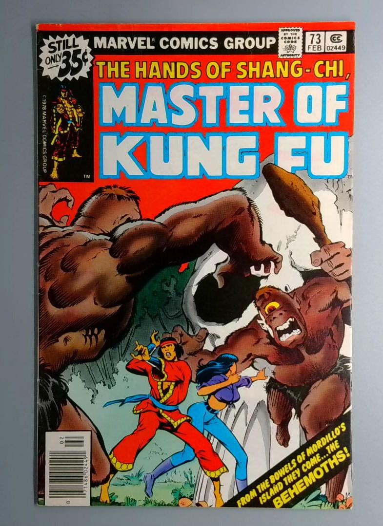 Master of Kung Fu #73 Newsstand, Marvel 1979