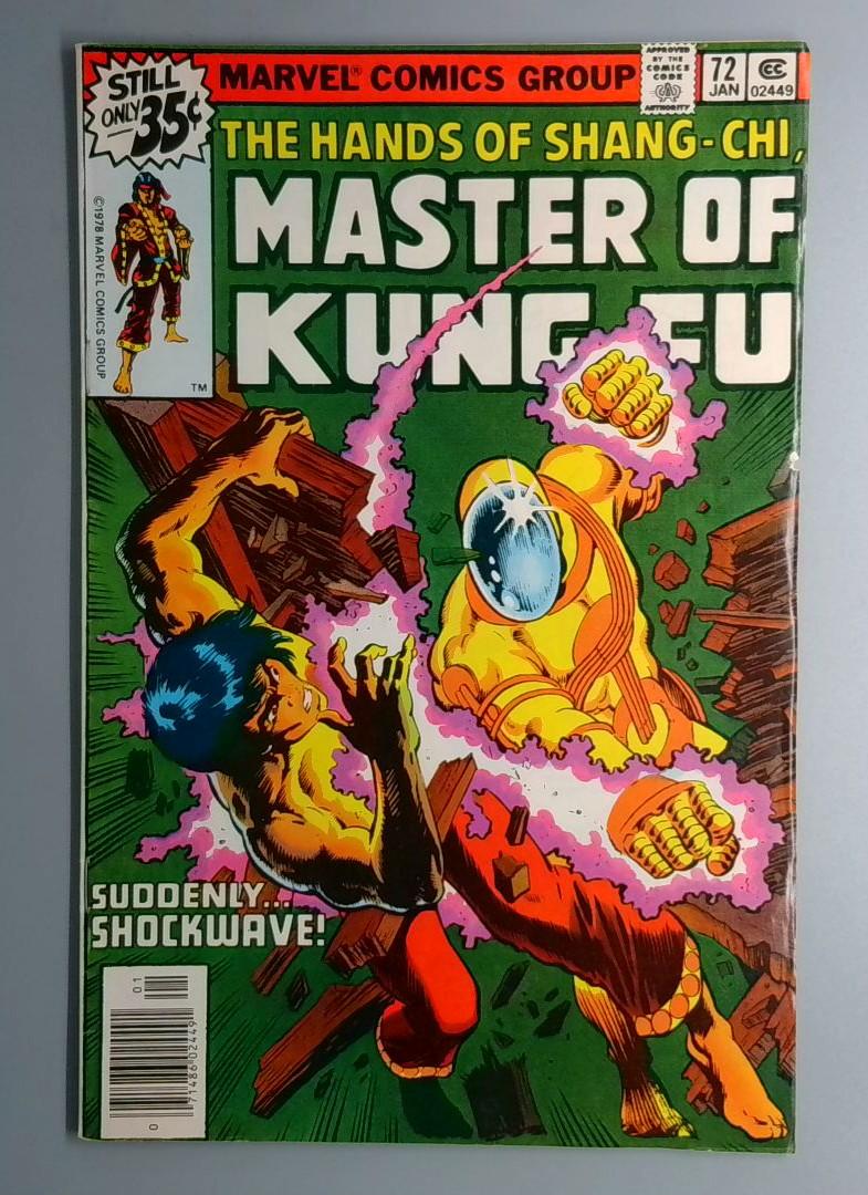 Master of Kung Fu #72 Marvel 1979