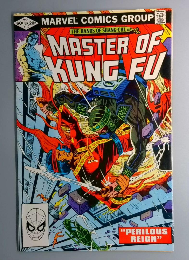 Master of Kung Fu #110 Direct Edition Marvel 1982