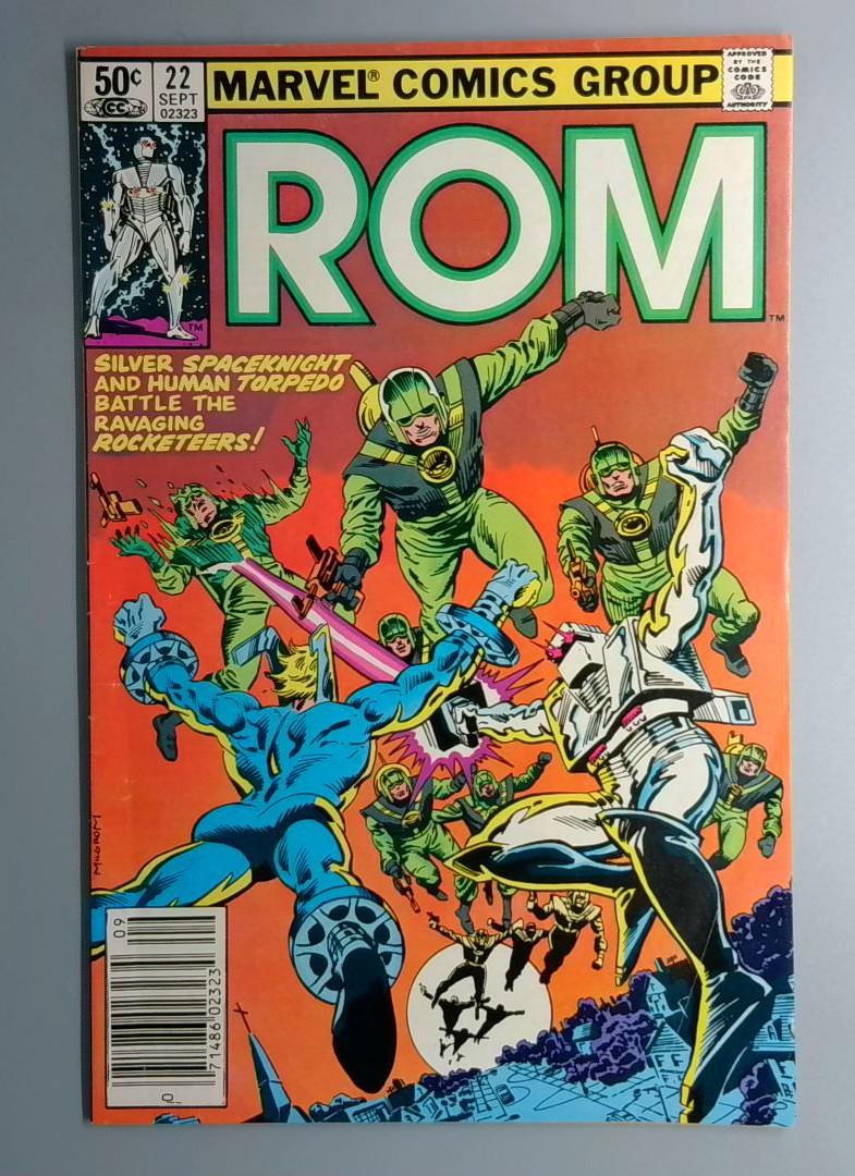Rom #22b Newsstand Edition Marvel 1981
