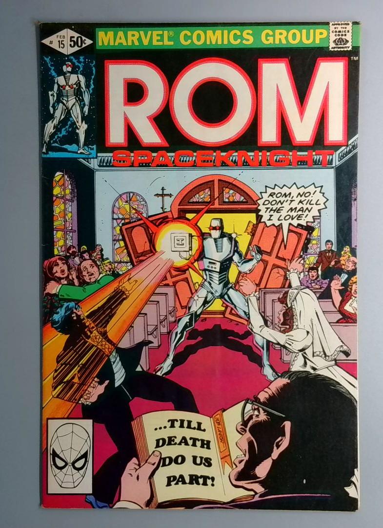 Rom #15 Direct Edition Marvel 1981