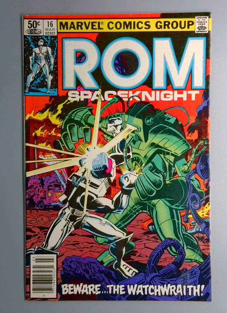 Rom #16 Newsstand Edition Marvel 1981