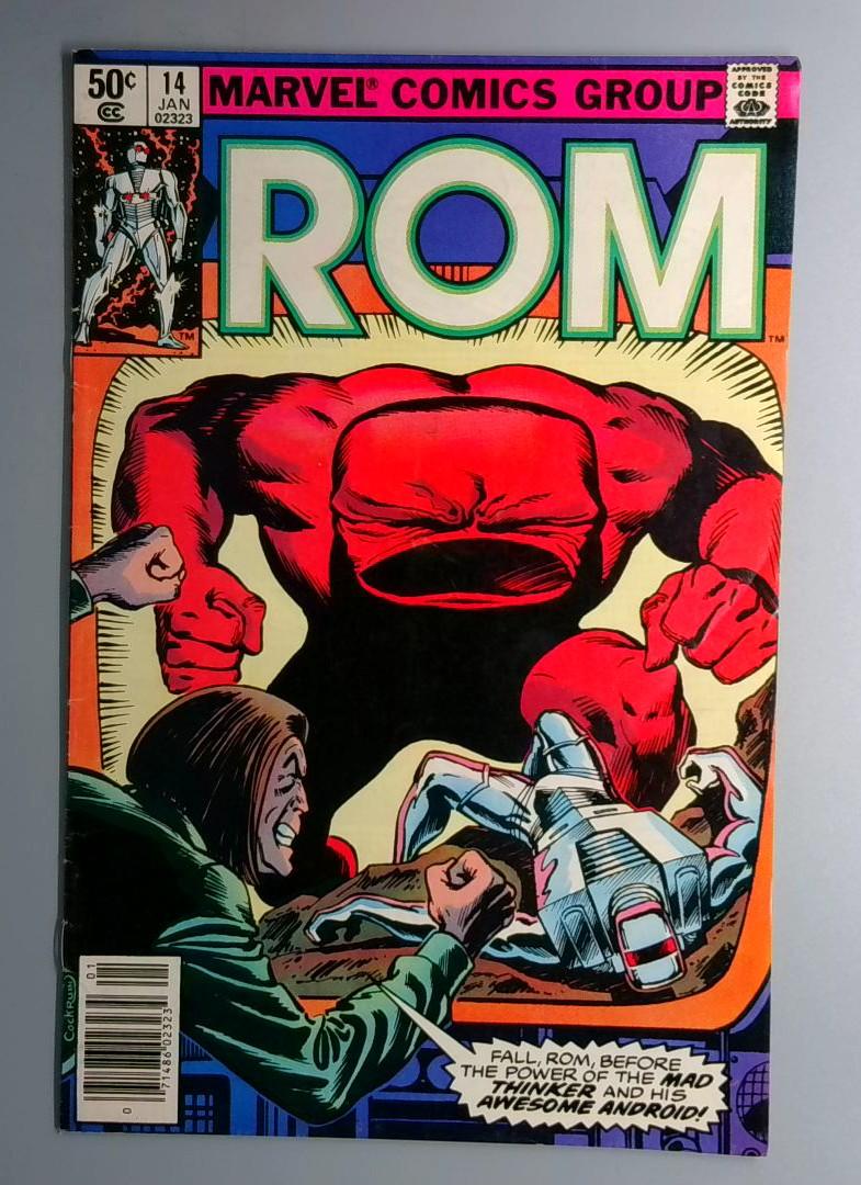 Rom #14 Newsstand Edition Marvel 1981