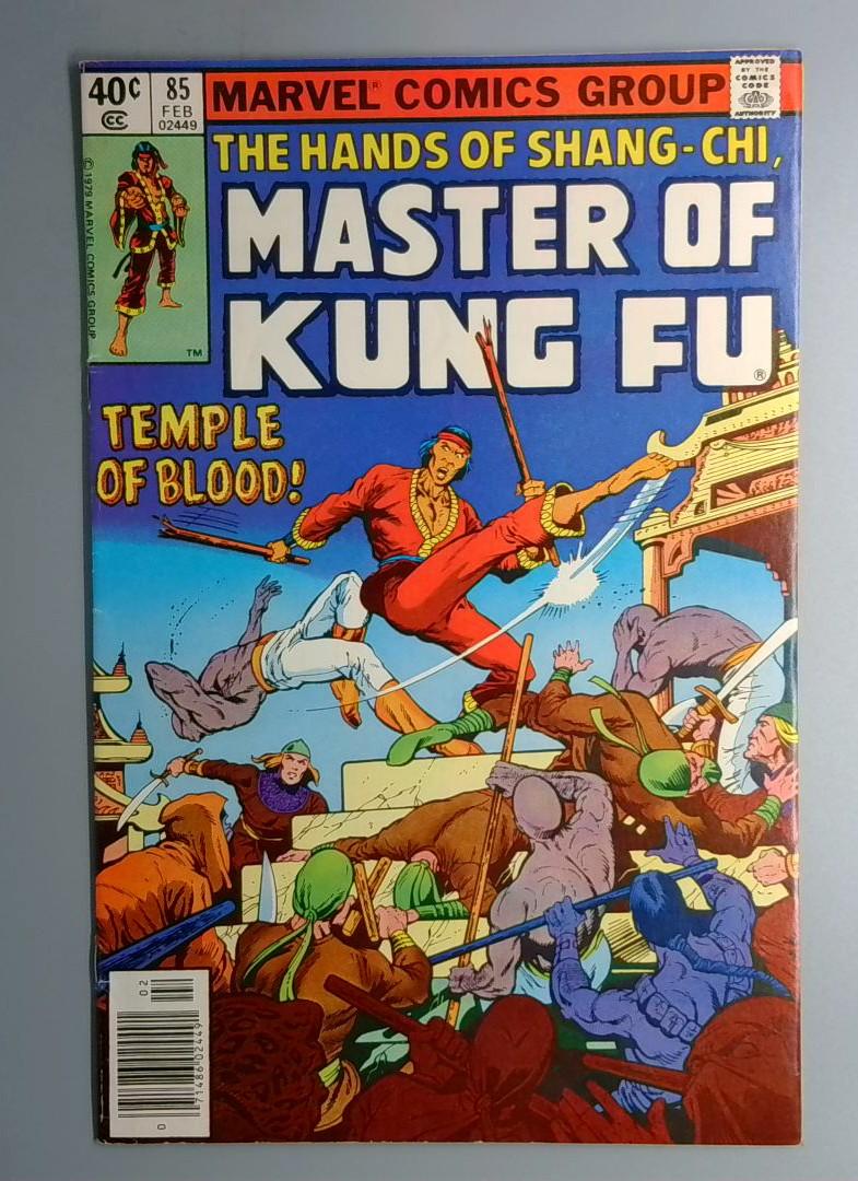 Master of Kung Fu #85 Newsstand Edition Marvel 1980