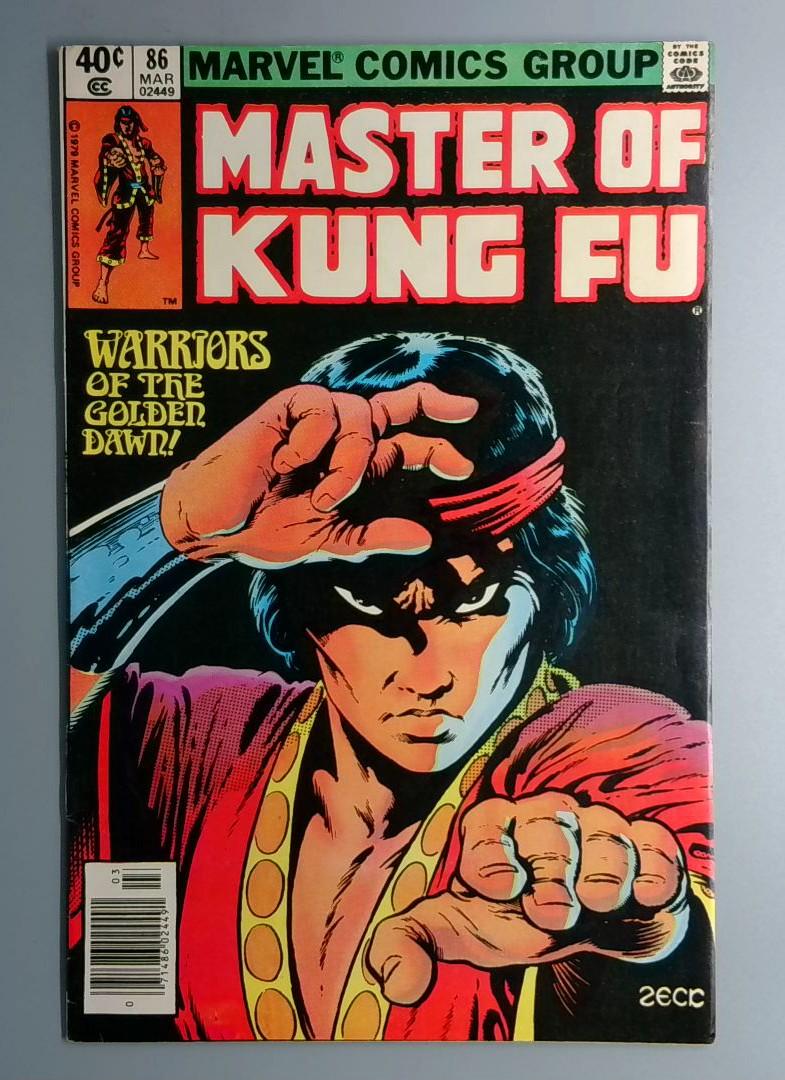 Master of Kung Fu #86 Newsstand Edition Marvel 1980