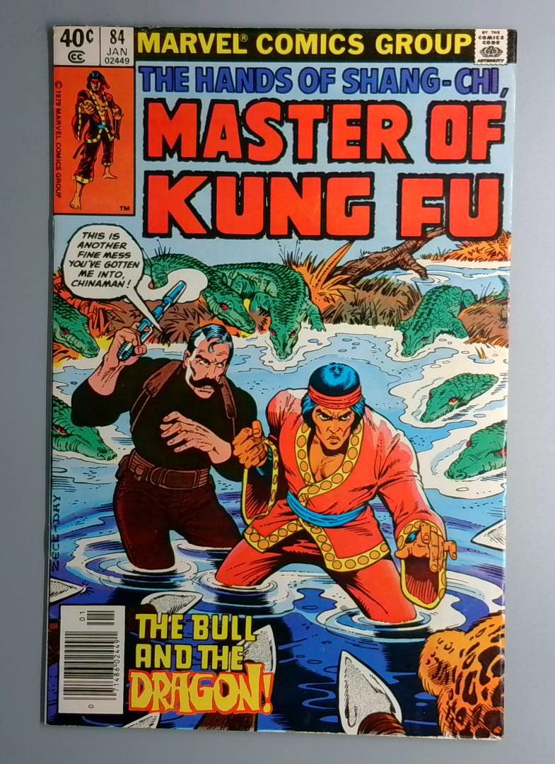 Master of Kung Fu #84 Newsstand Edition Marvel 1980