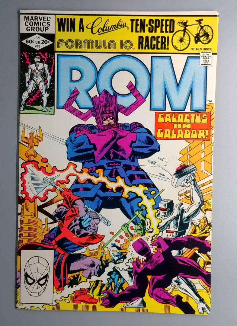 Rom #26 Direct Edition Marvel 1982