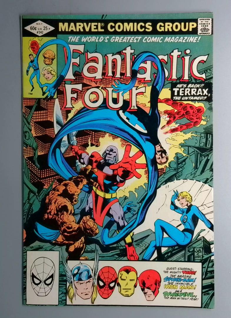 Fantastic Four #242 Direct Edition Marvel 1982