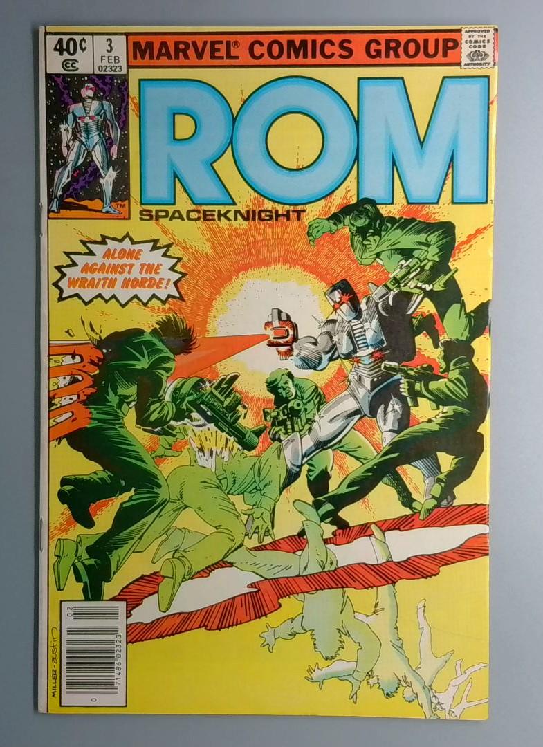 Rom #3 Newsstand Edition Marvel 1980