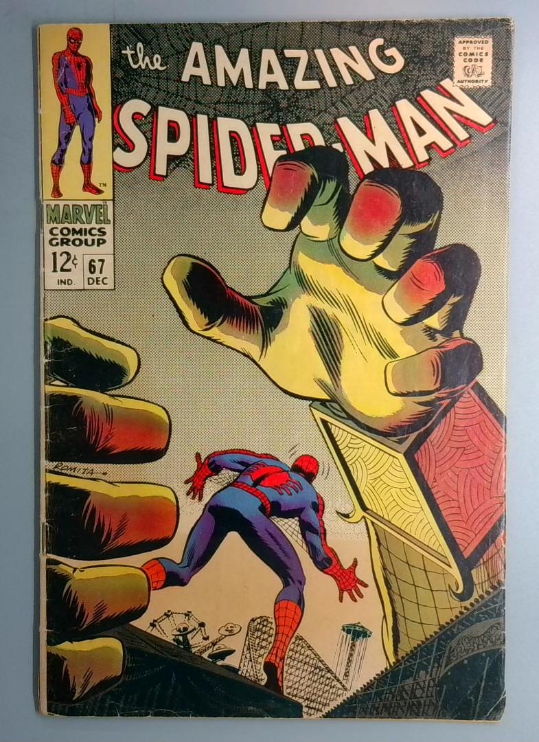Amazing Spider-Man #67 VG 1st Appearance of Randy Robertson Marvel 1968