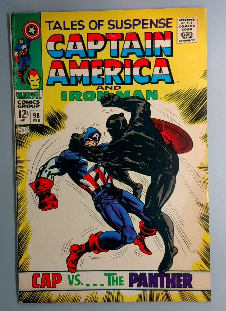 Tales of Suspense #98 VG/FN Black Panther Marvel 1967