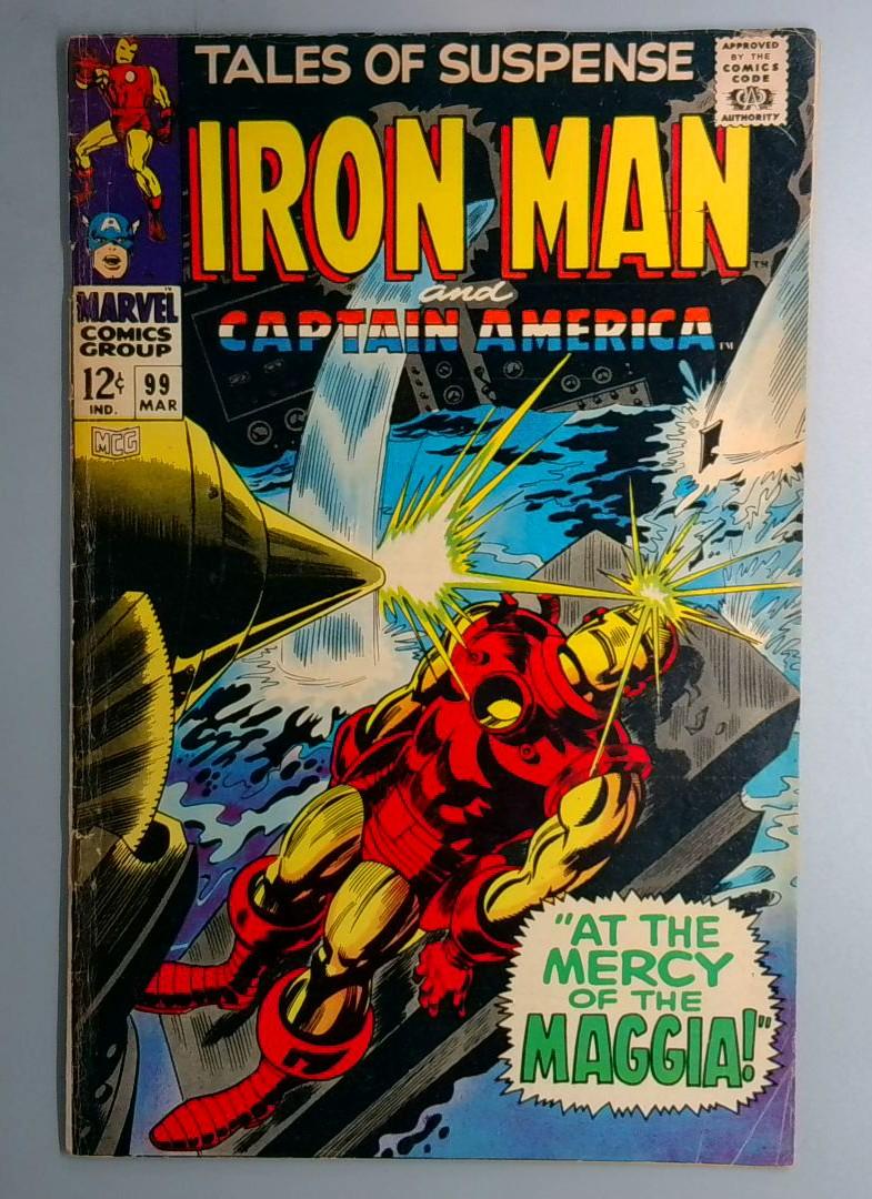 Tales of Suspense #99 VG Final Issue of Tales of Suspense Marvel 1968