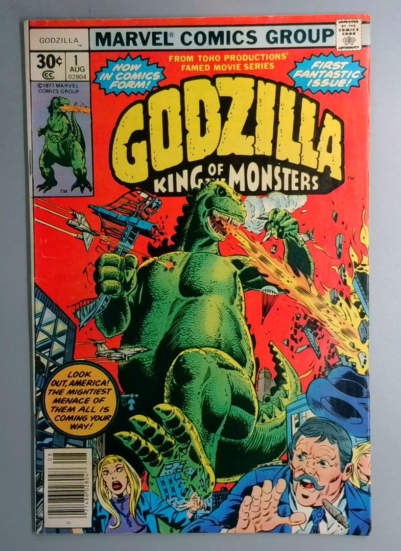 Godzilla #1 VG+ 1st Appearance of Godzilla in Marvel Comics Marvel 1977