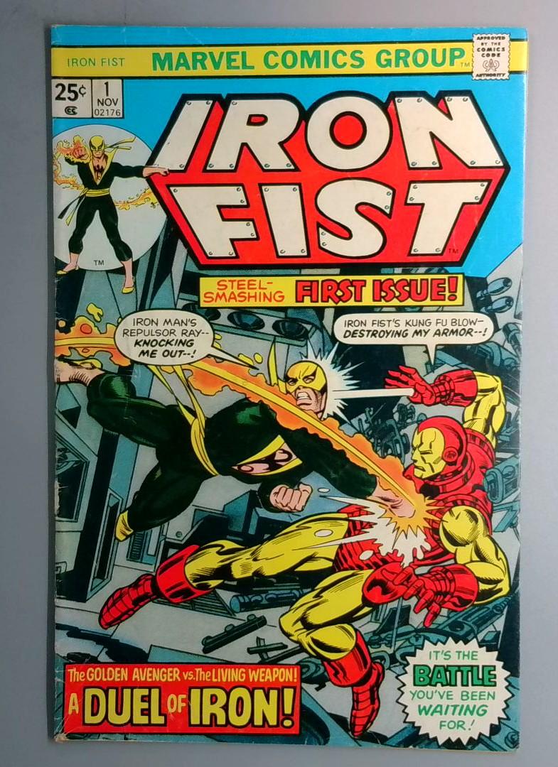 Iron Fist #1 VG 1st Appearance of Iron Fist in Own Title Marvel 1975