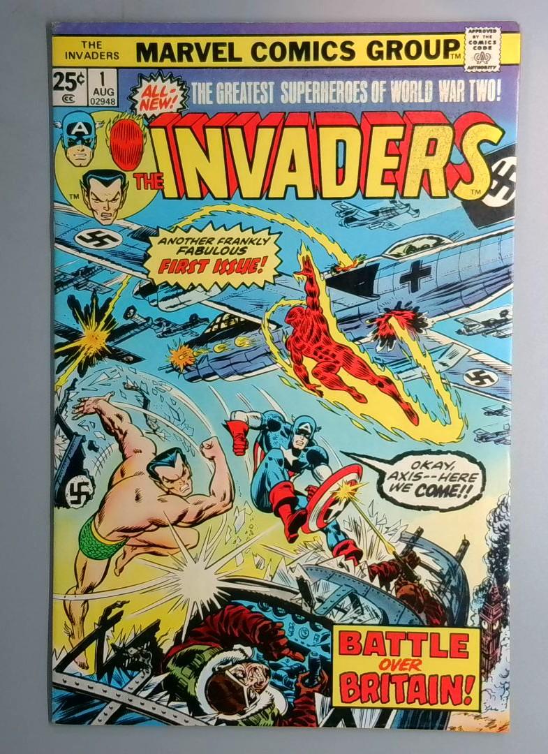 Invaders #1 FN- 1st Appearance of Donar Marvel 1975