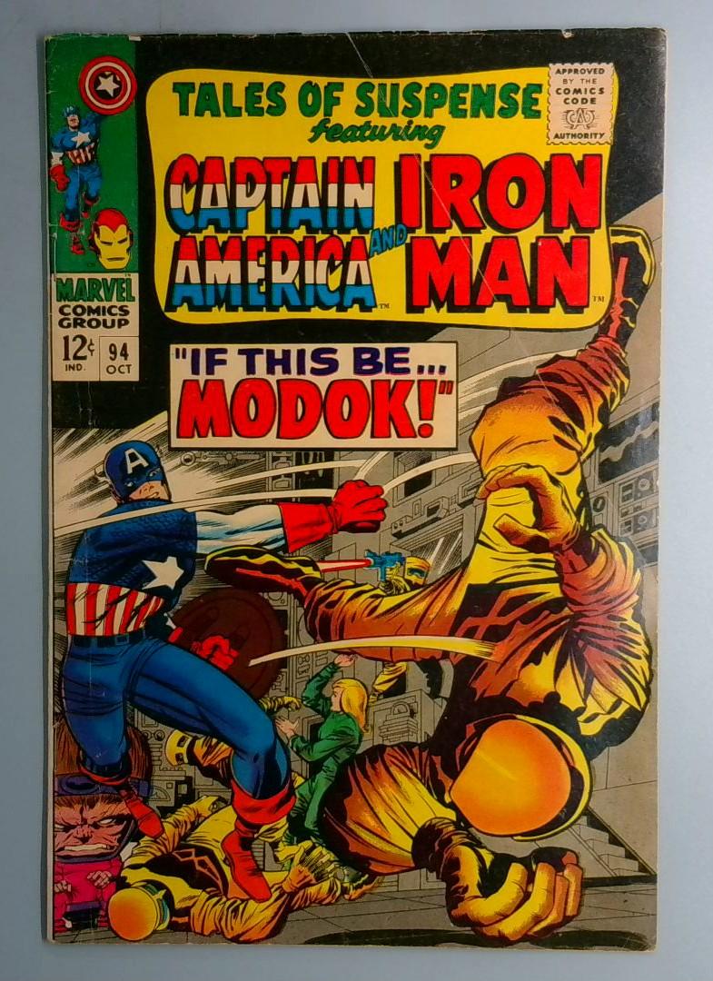 Tales of Suspense #94 VG/FN 1st MODOK Marvel 1967