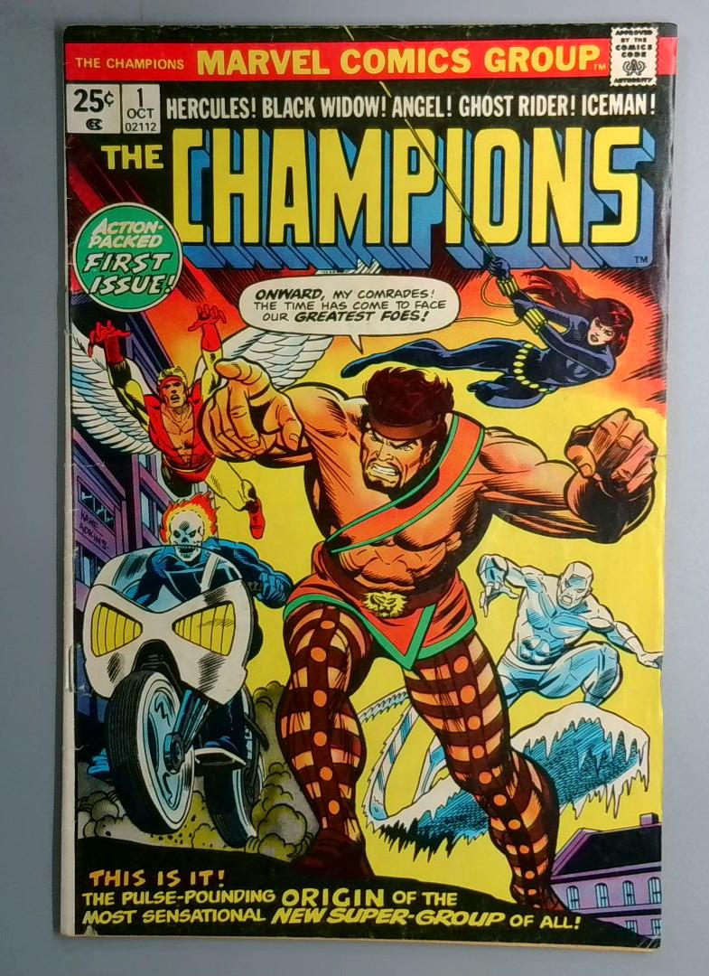 Champions #1 VG/FN 1st Appearance and Origin of the Champions Marvel 1975
