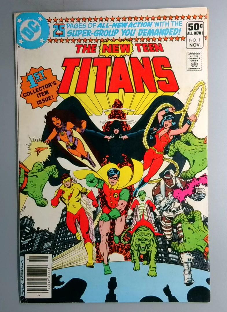 New Teen Titans #1 FN+ DC Comics 1980