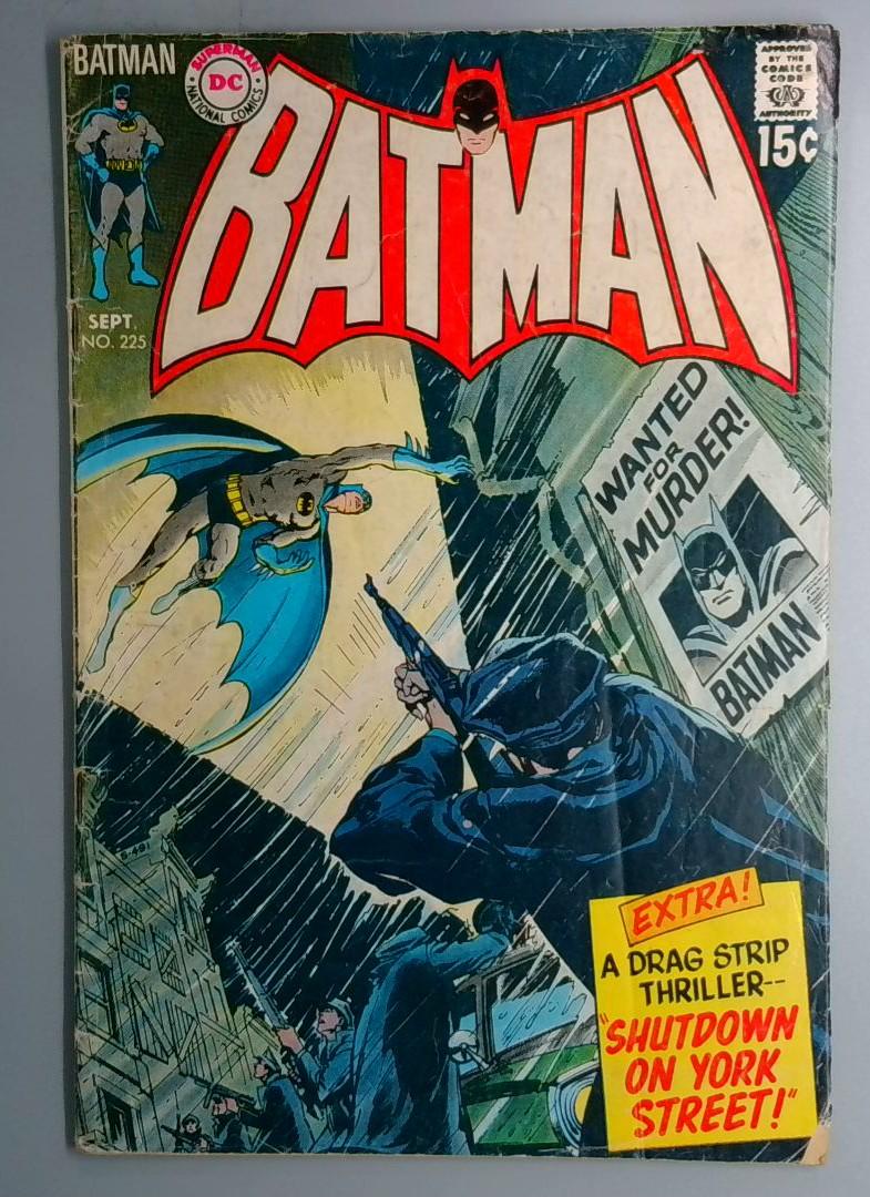 Batman #225 VG- DC 1970