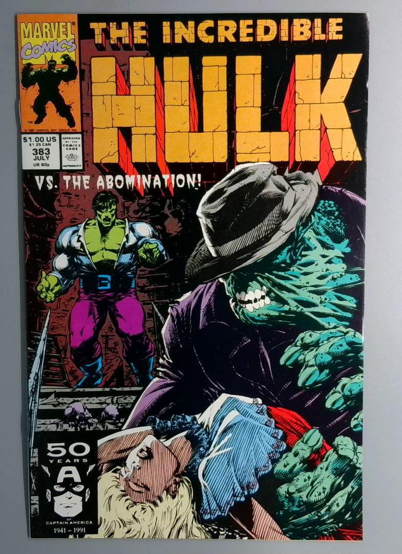 Incredible Hulk #383 NM- Marvel 1991