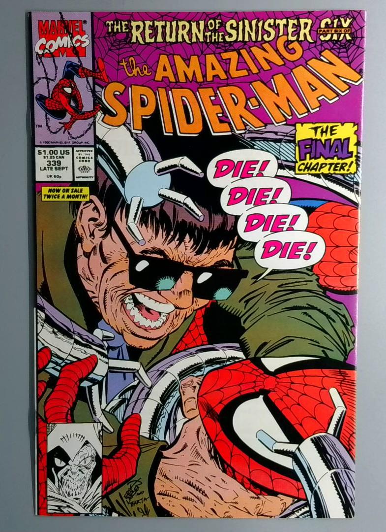 Amazing Spider-Man #339 NM- Marvel 1990