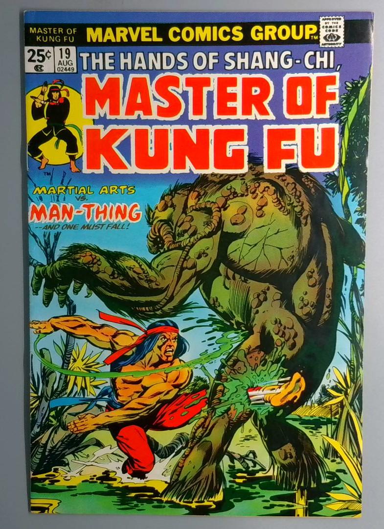 Master of Kung Fu #19 Man-Thing Marvel 1974
